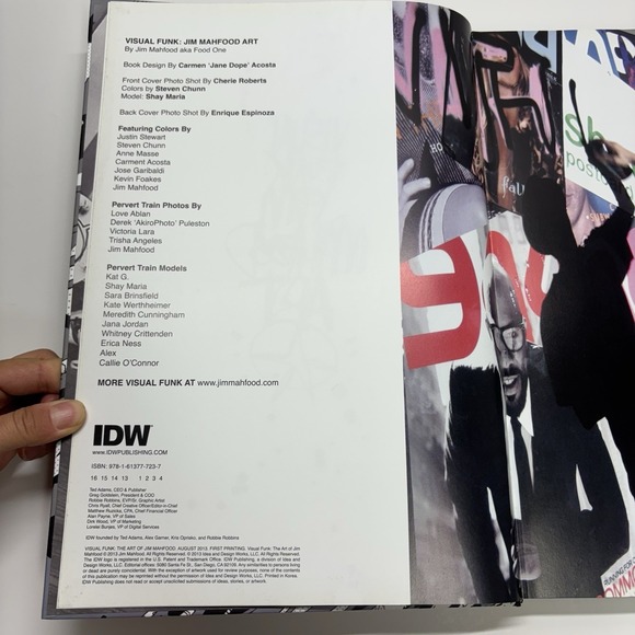 Visual Funk: Jim Mahfood Art Hardcover (IDW) Book Photography Tattoo Graffiti - Picture 4 of 6